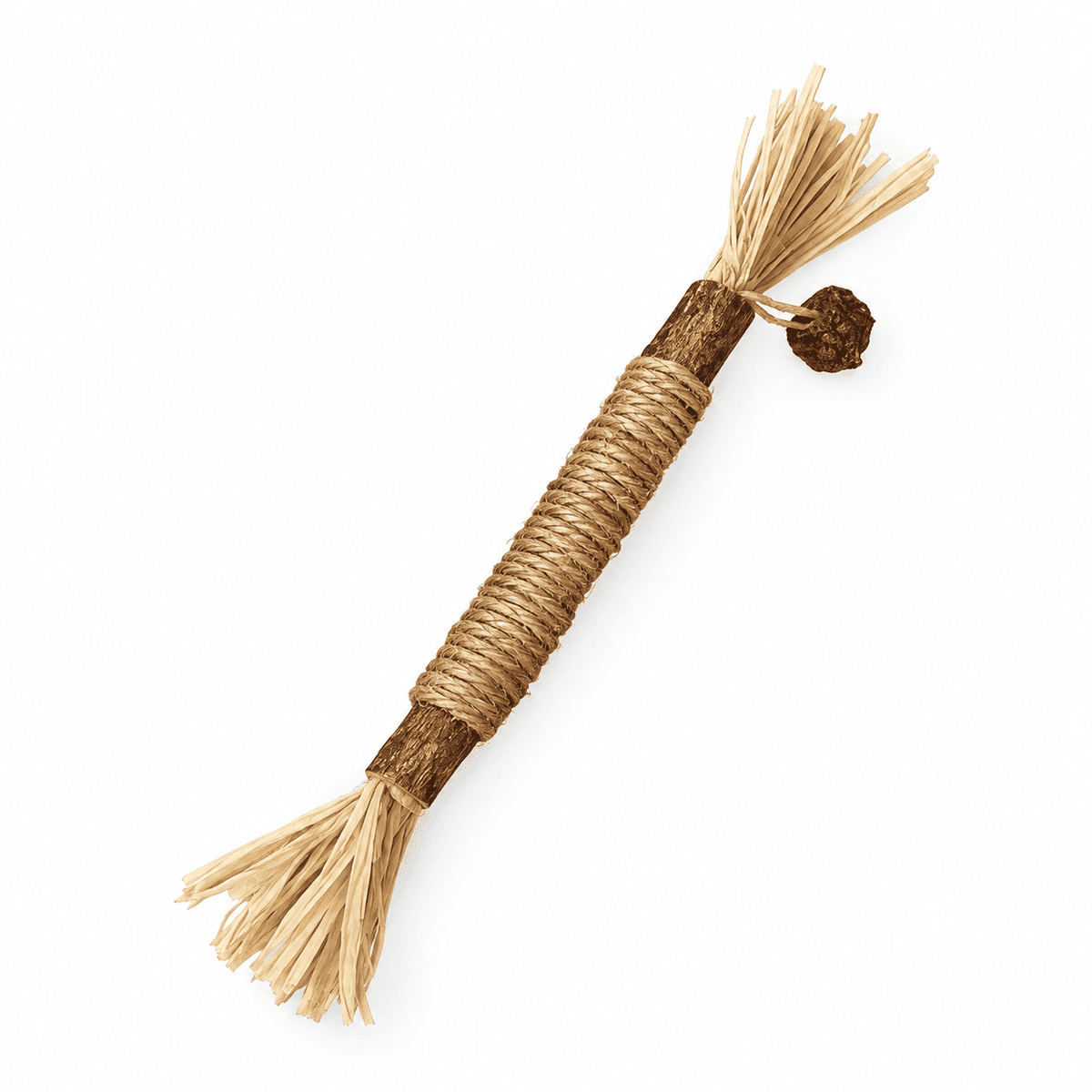 palo de mordedor natural para conejos
