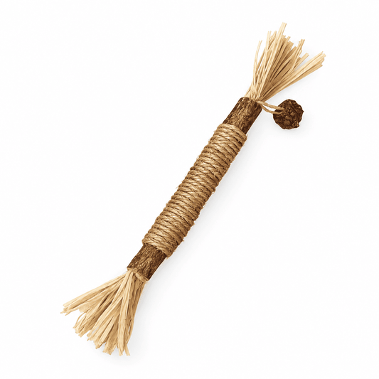 palo de mordedor natural para conejos